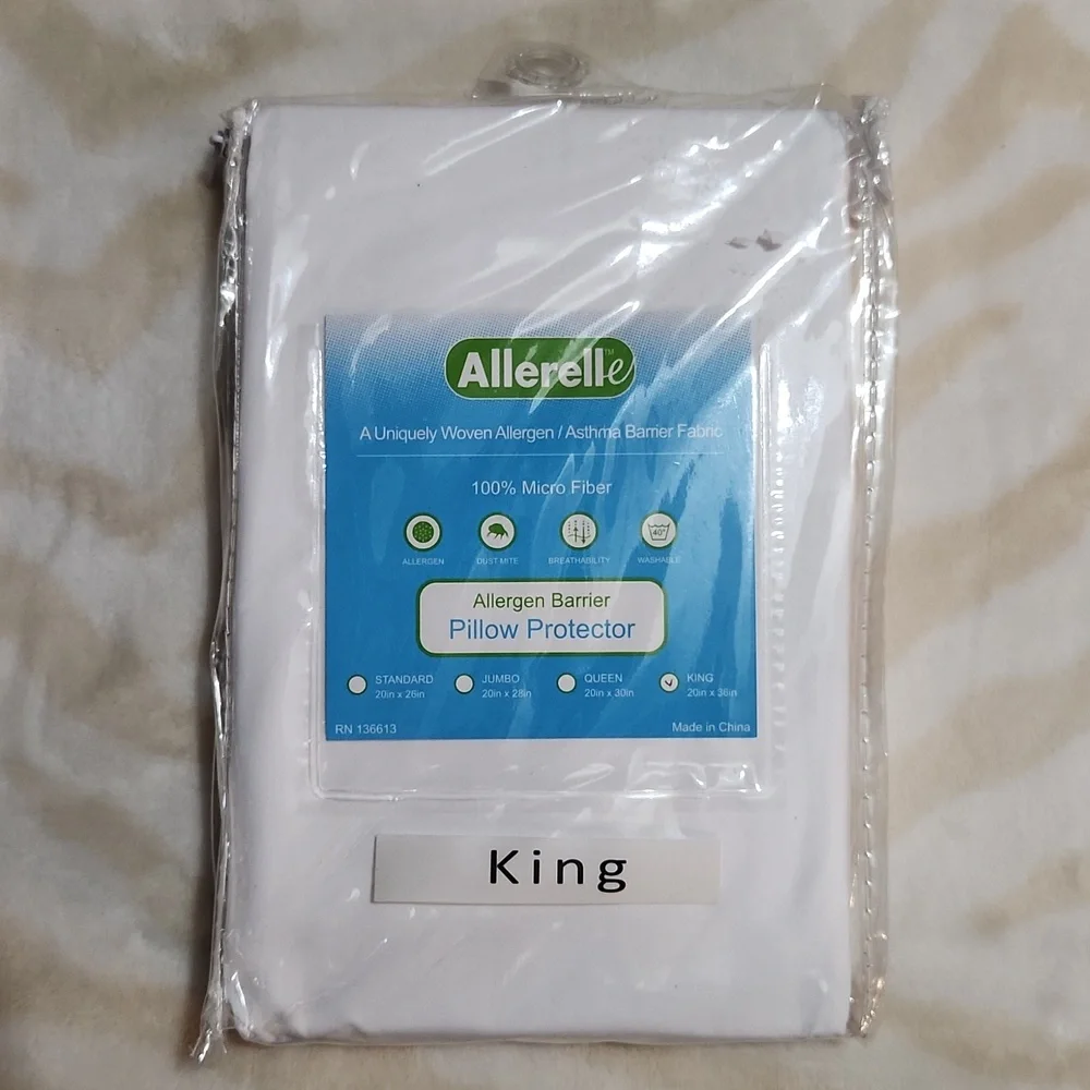 Allergen Barrier King Size Pillow Cover